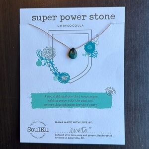 SoulKu Chrysocolla Necklace - Limited Edition